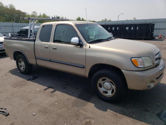 5TBRN34153S356905 - 2003 TOYOTA TUNDRA ACCESS CAB SR5 TAN photo 4