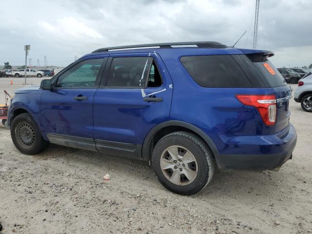 1FM5K7B88EGA32393 - 2014 FORD EXPLORER BLUE photo 2