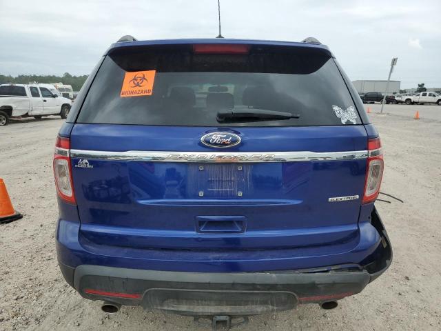 1FM5K7B88EGA32393 - 2014 FORD EXPLORER BLUE photo 6