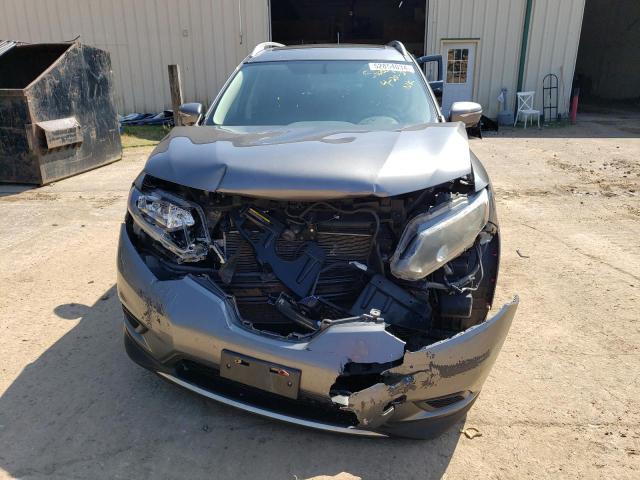 5N1AT2MV1EC776359 - 2014 NISSAN ROGUE S GRAY photo 5