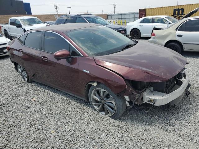 JHMZC5F14KC005486 - 2019 HONDA CLARITY RED photo 4