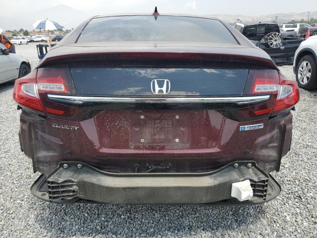 JHMZC5F14KC005486 - 2019 HONDA CLARITY RED photo 6