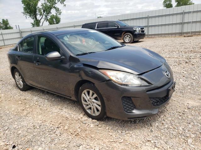 JM1BL1V8XC1565763 - 2012 MAZDA 3 I GRAY photo 4