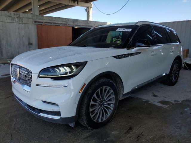 5LM5J7WC7PGL05809 - 2023 LINCOLN AVIATOR RESERVE WHITE photo 1