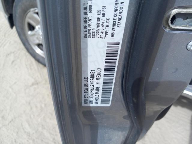 3C6UR5JL2NG248421 - 2022 RAM 2500 BIG HORN/LONE STAR SILVER photo 12