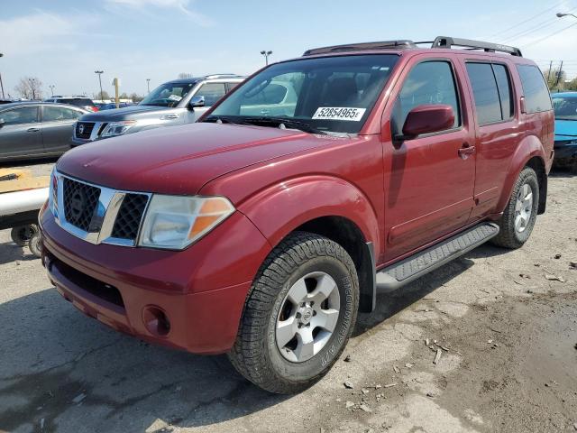 5N1AR18W27C607675 - 2007 NISSAN PATHFINDER LE RED photo 1