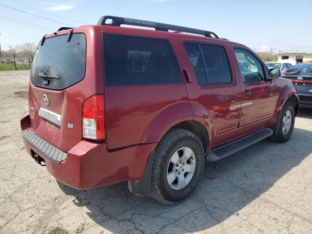5N1AR18W27C607675 - 2007 NISSAN PATHFINDER LE RED photo 3
