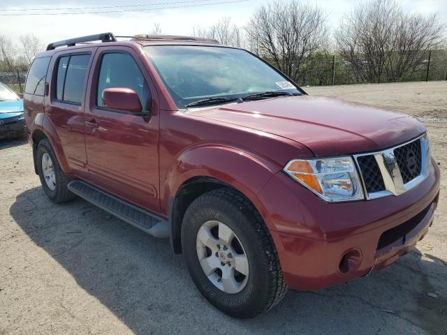 5N1AR18W27C607675 - 2007 NISSAN PATHFINDER LE RED photo 4