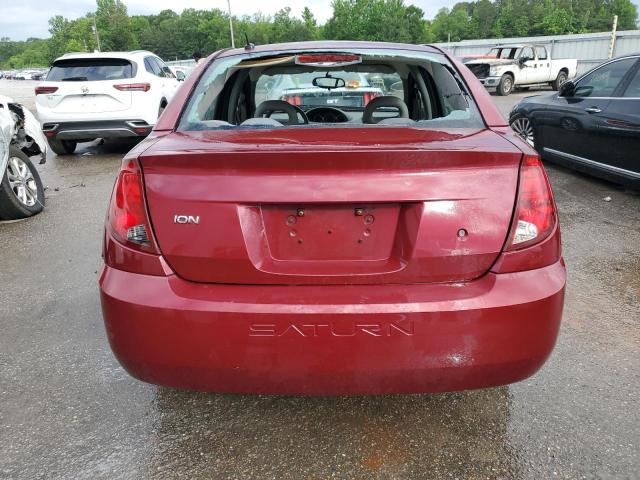 1G8AJ55F37Z103764 - 2007 SATURN ION LEVEL 2 BURGUNDY photo 6
