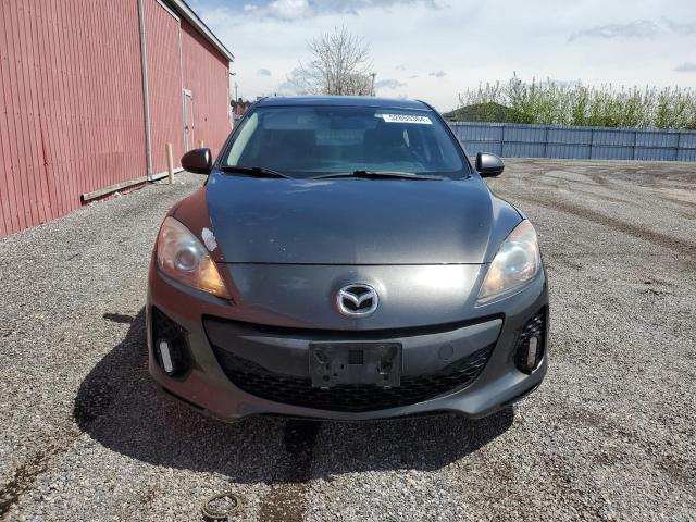 JM1BL1L78D1789657 - 2013 MAZDA 3 I GRAY photo 5