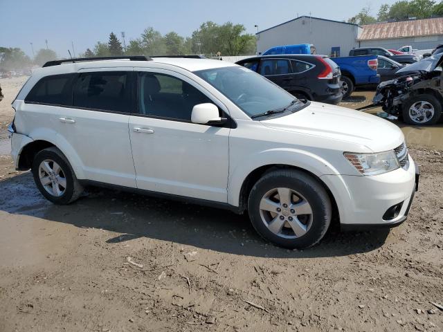 3C4PDCBG2CT360277 - 2012 DODGE JOURNEY SXT WHITE photo 4