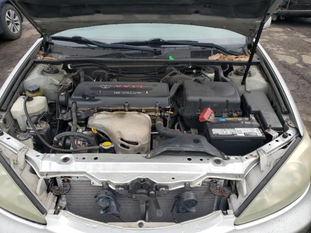 4T1BE32K74U925010 - 2004 TOYOTA CAMRY LE SILVER photo 11