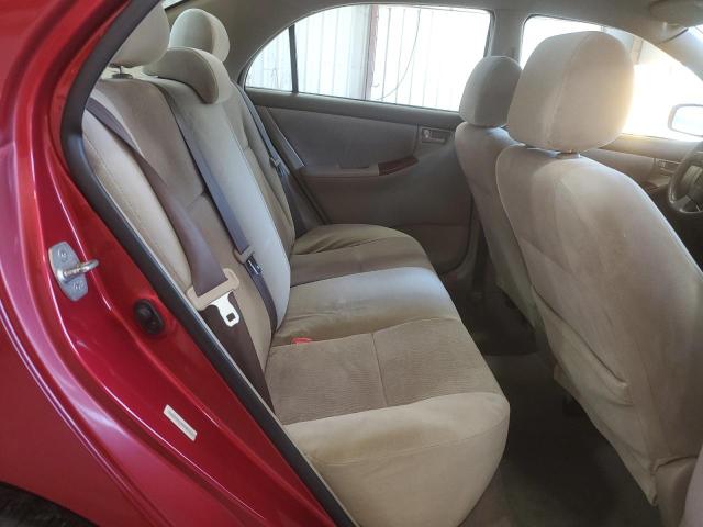 1NXBR32E38Z047578 - 2008 TOYOTA COROLLA CE წითელი ფოტო 10