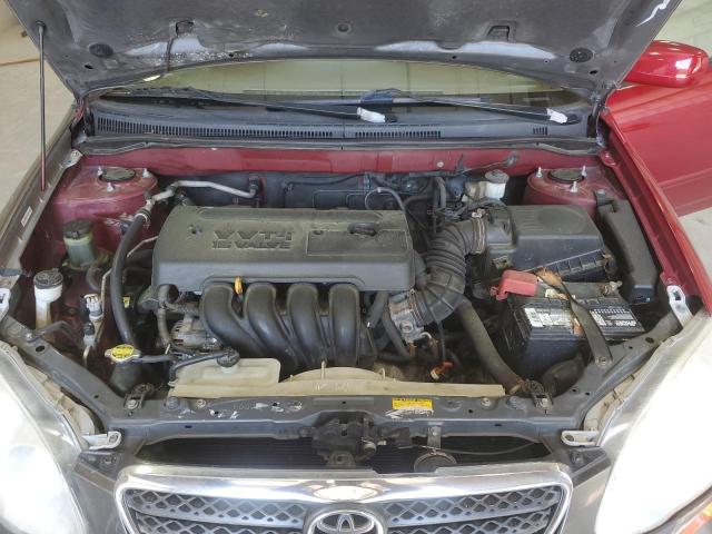 1NXBR32E38Z047578 - 2008 TOYOTA COROLLA CE წითელი ფოტო 11
