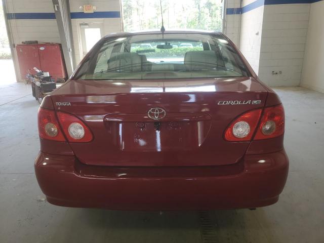 1NXBR32E38Z047578 - 2008 TOYOTA COROLLA CE წითელი ფოტო 6