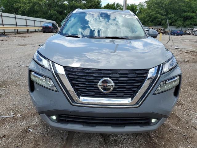 5N1AT3CB6MC677838 - 2021 NISSAN ROGUE SL GRAY photo 5