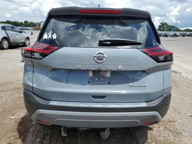 5N1AT3CB6MC677838 - 2021 NISSAN ROGUE SL GRAY photo 6