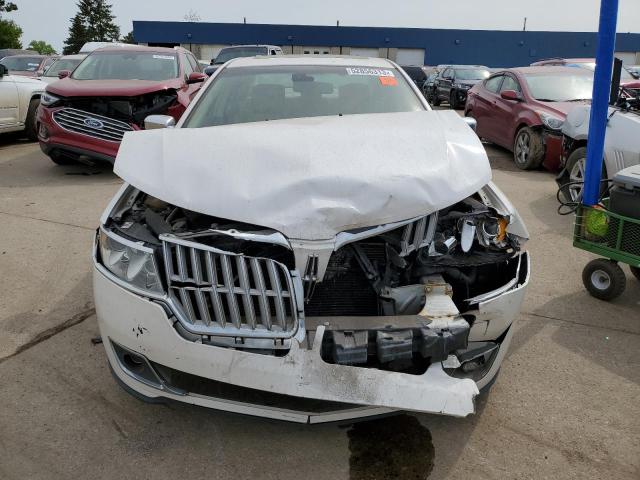 3LNHL2JC0AR753233 - 2010 LINCOLN MKZ WHITE photo 5