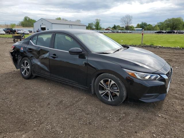 3N1AB8CV3LY241911 - 2020 NISSAN SENTRA SV BLACK photo 4