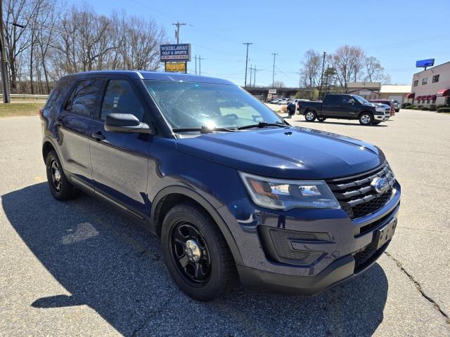 1FM5K8AR1HGA17142 - 2017 FORD EXPLORER POLICE INTERCEPTOR Mavi foto 1