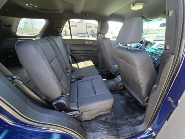 1FM5K8AR1HGA17142 - 2017 FORD EXPLORER POLICE INTERCEPTOR Mavi foto 6