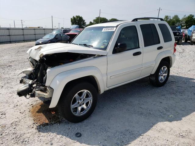 1J4GL58K94W126671 - 2004 JEEP LIBERTY LIMITED WHITE photo 1