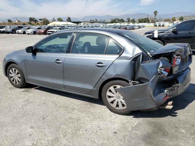 3VW2K7AJ4DM398218 - 2013 VOLKSWAGEN JETTA BASE Մոխրագույն լուսանկար 2