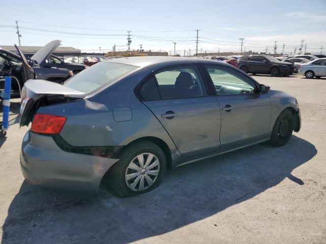 3VW2K7AJ4DM398218 - 2013 VOLKSWAGEN JETTA BASE Մոխրագույն լուսանկար 3