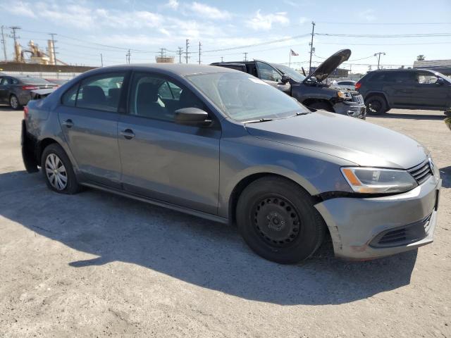 3VW2K7AJ4DM398218 - 2013 VOLKSWAGEN JETTA BASE Մոխրագույն լուսանկար 4