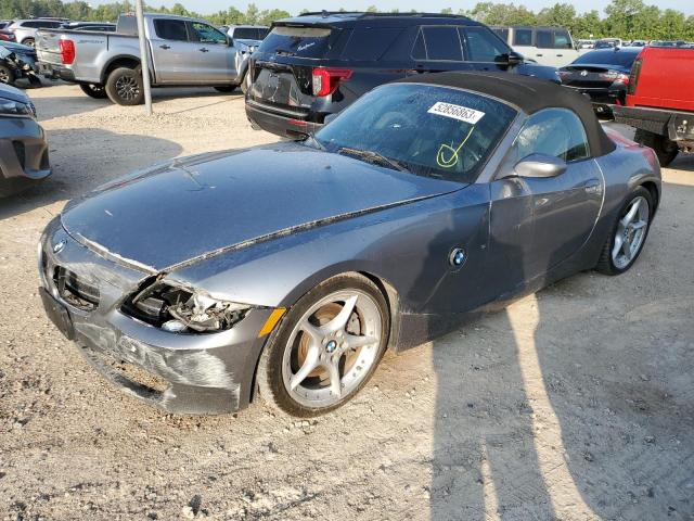 4USBU53548LX03896 - 2008 BMW Z4 3.0SI GRAY photo 1