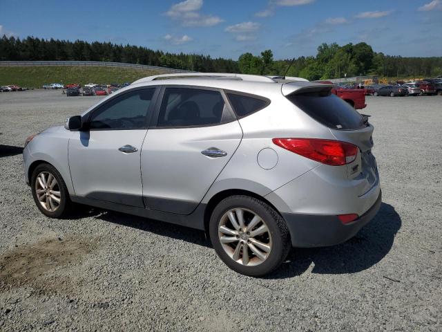 KM8JU3AC2DU656262 - 2013 HYUNDAI TUCSON GLS SILVER photo 2