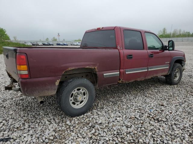 1GCGK23U24F114541 - 2004 CHEVROLET SILVERADO K2500 BURGUNDY photo 3