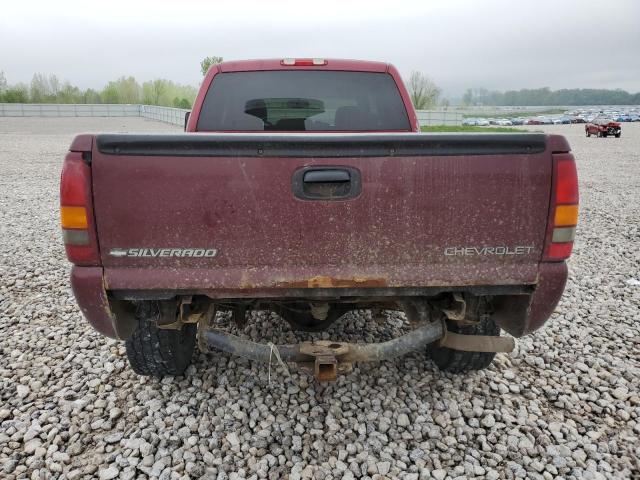 1GCGK23U24F114541 - 2004 CHEVROLET SILVERADO K2500 BURGUNDY photo 6