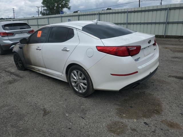 5XXGN4A71FG421364 - 2015 KIA OPTIMA EX WHITE photo 2