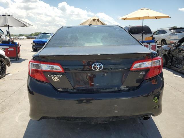 4T1BF1FK5CU165413 - 2012 TOYOTA CAMRY BASE BLACK photo 6