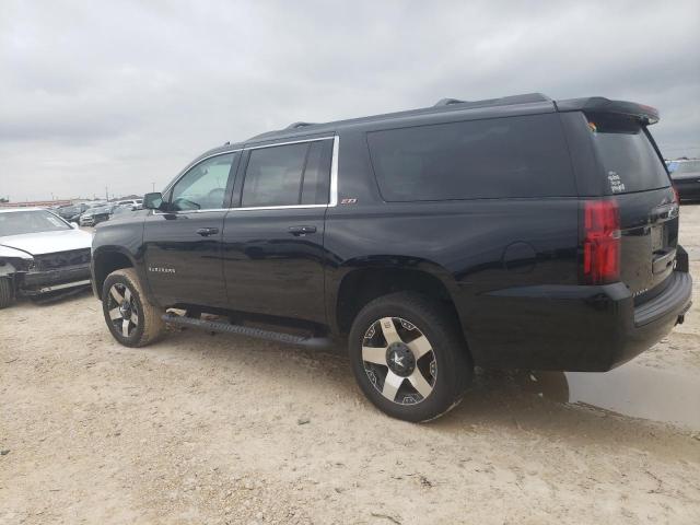 1GNSKHKC5JR217153 - 2018 CHEVROLET SUBURBAN K1500 LT BLACK photo 2