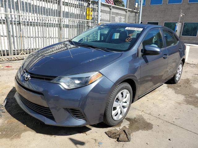 2T1BURHEXGC658569 - 2016 TOYOTA COROLLA L GRAY photo 1