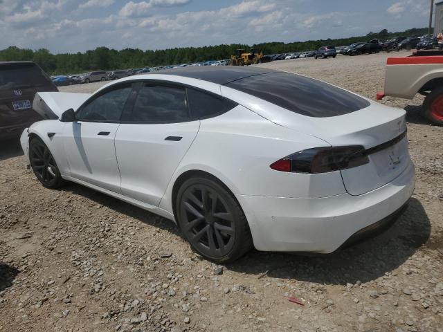 5YJSA1E54MF453223 - 2021 TESLA MODEL S Սպիտակ լուսանկար 2