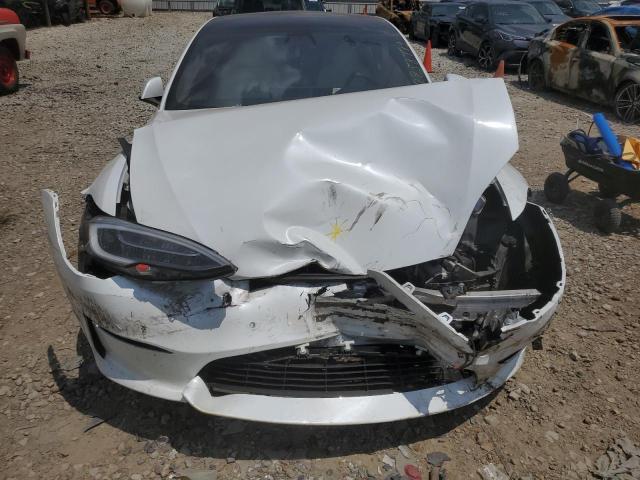 5YJSA1E54MF453223 - 2021 TESLA MODEL S Սպիտակ լուսանկար 5