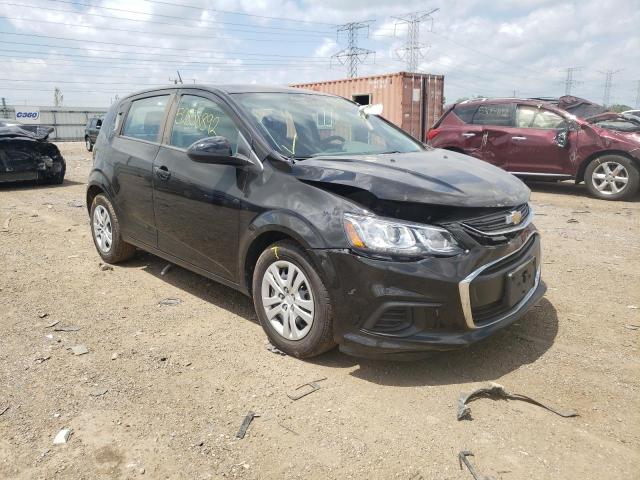 1G1JG6SB2L4136802 - 2020 CHEVROLET SONIC BLACK photo 1