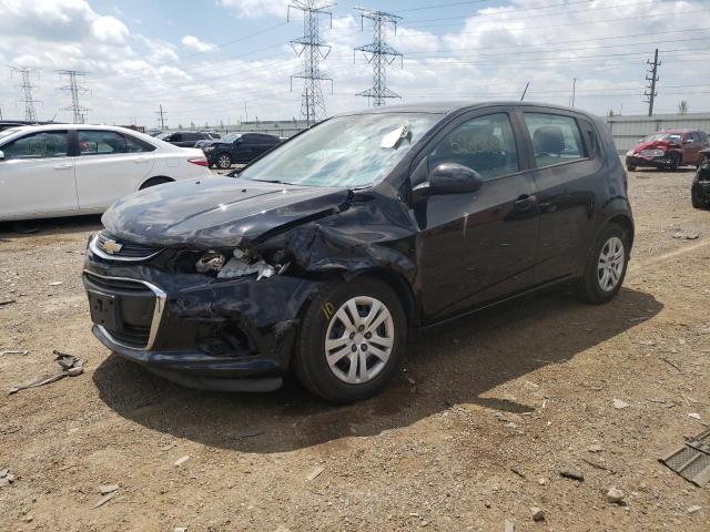 1G1JG6SB2L4136802 - 2020 CHEVROLET SONIC BLACK photo 2