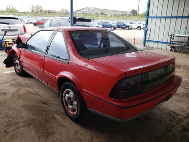 1G1LV13T6ME181293 - 1991 CHEVROLET BERETTA RED photo 2