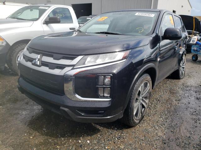 JA4AP3AU7LU022443 - 2020 MITSUBISHI OUTLANDER ES შავი ფოტო 2