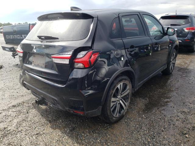 JA4AP3AU7LU022443 - 2020 MITSUBISHI OUTLANDER ES შავი ფოტო 4