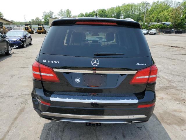 4JGDF6EE0KB226470 - 2019 MERCEDES-BENZ GLS 450 4MATIC BLACK photo 6