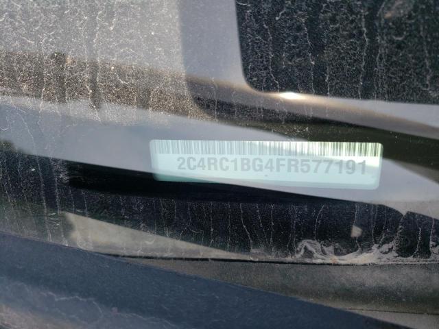 2C4RC1BG4FR577191 - 2015 CHRYSLER TOWN & COU TOURING 勃艮第红 照片 14