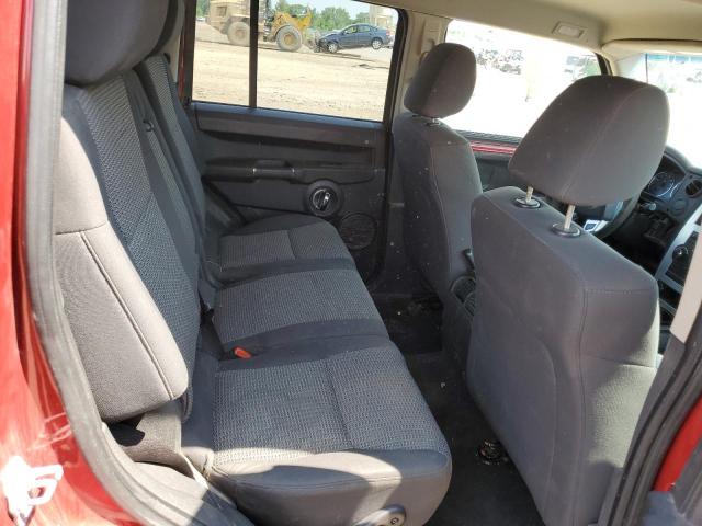 1J4RG4GK9AC140723 - 2010 JEEP COMMANDER SPORT მუქწითელი ფოტო 11