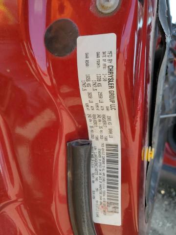 1J4RG4GK9AC140723 - 2010 JEEP COMMANDER SPORT მუქწითელი ფოტო 14