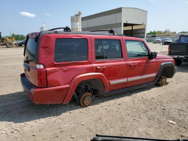 1J4RG4GK9AC140723 - 2010 JEEP COMMANDER SPORT MAROON photo 3