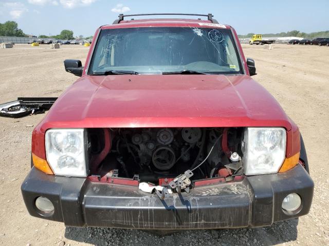 1J4RG4GK9AC140723 - 2010 JEEP COMMANDER SPORT მუქწითელი ფოტო 5